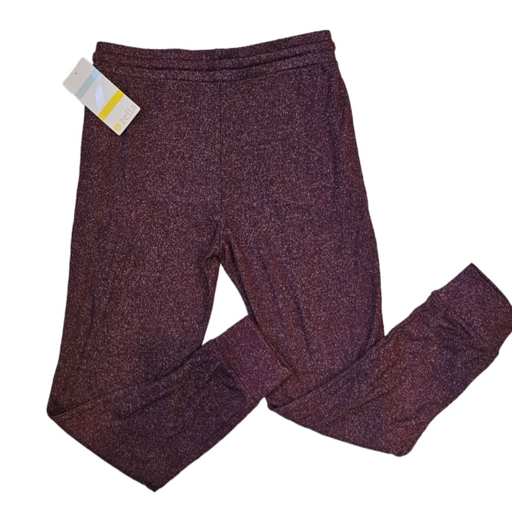 Zella Jogger Sweatpants Size 7/8 Purple Nectar NEW Soft Comfort
